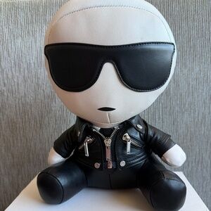 Karl Lagerfeld X The Met “Ikonik” 10 inch Collectable Soft Leather Doll